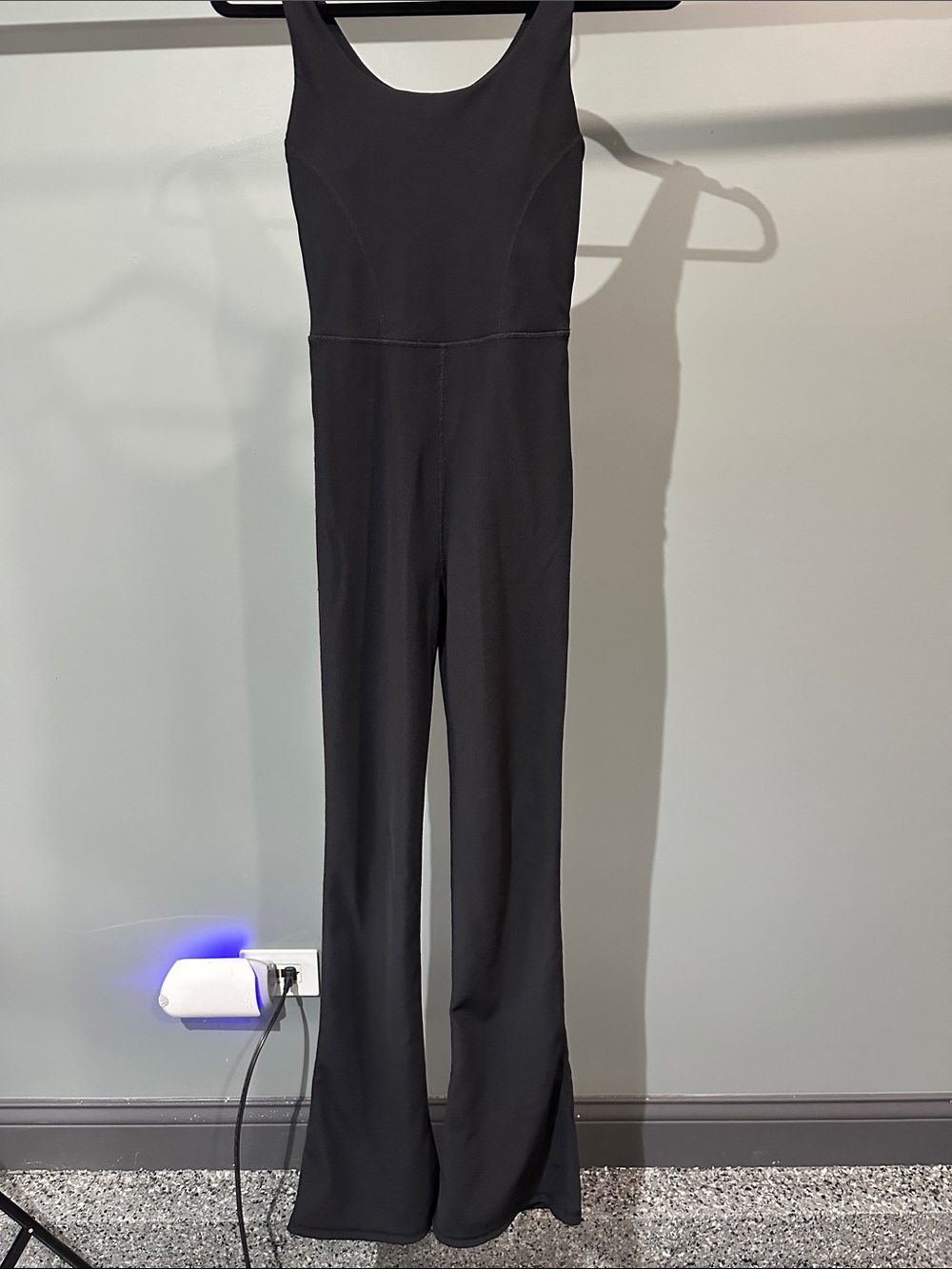 Sleeveless Black Wide-Leg Jumpsuit
